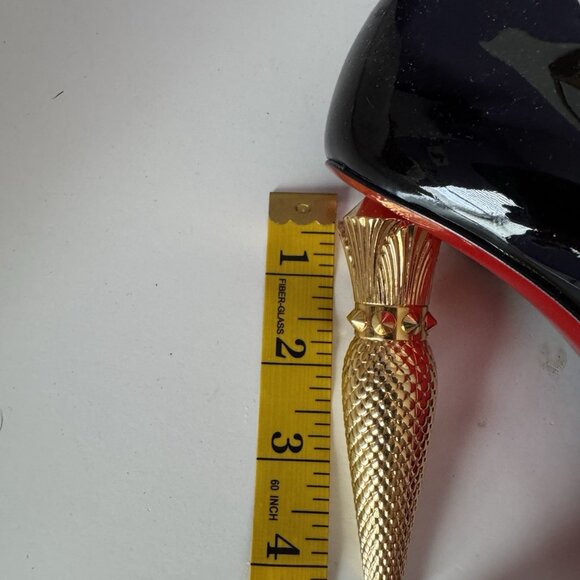 Christian Louboutin Lipchick Black Patent Leather Pumps - Picture 3 of 12